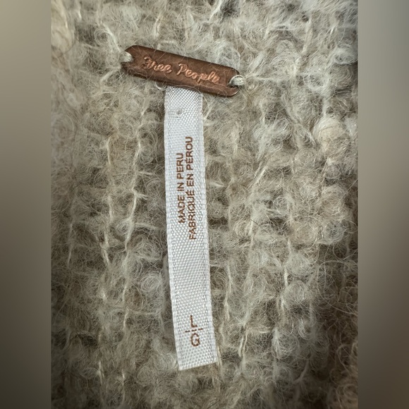 Free People She’s All That Alpaca wool Cowl Neck Sweater - Picture 5 of 10